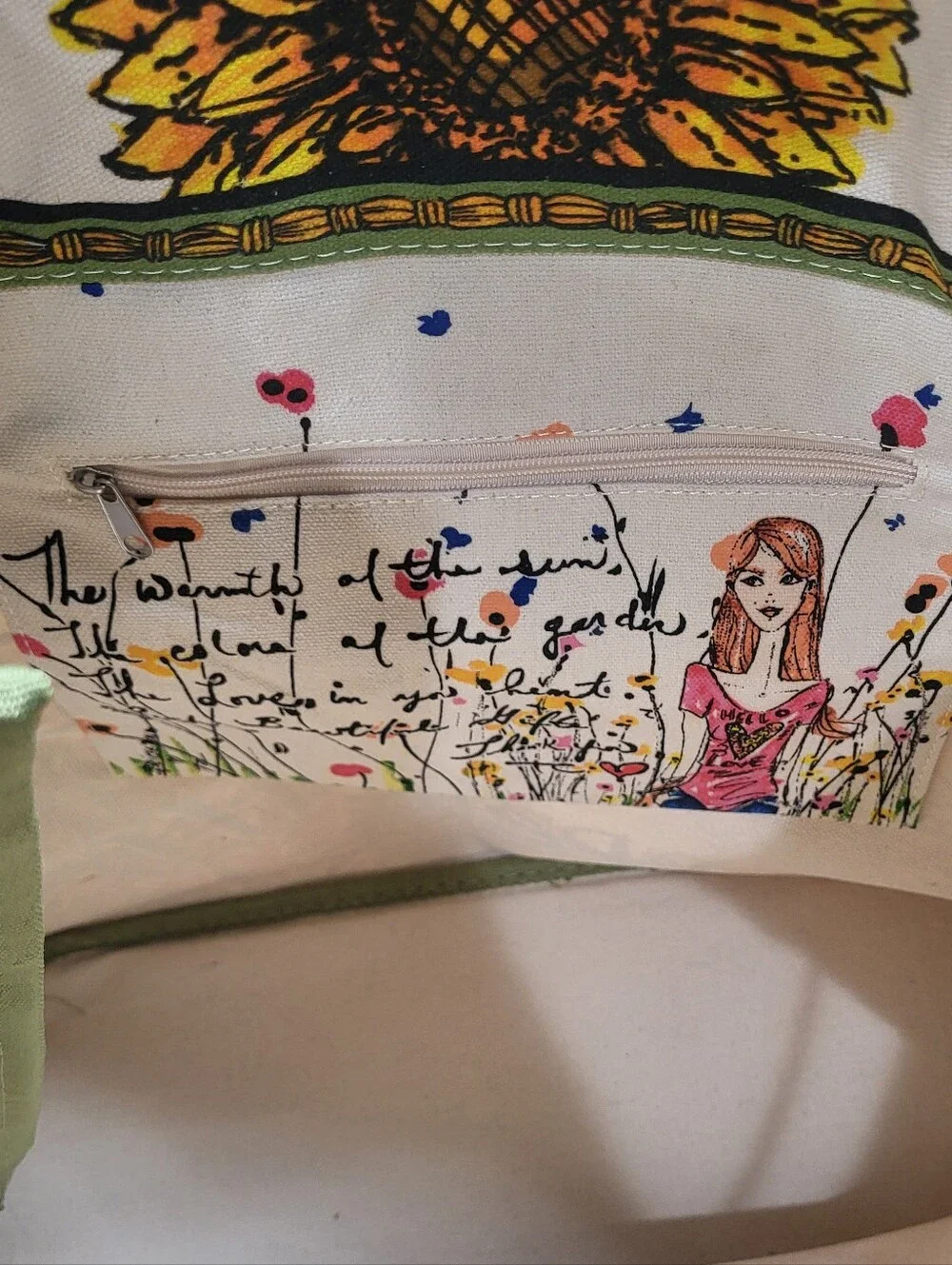 BRIGHTON Something Wonderful Sunflower Tote